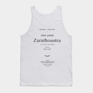 Zarathustra Tank Top